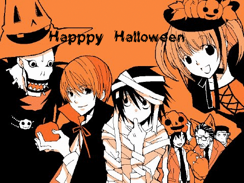 Resultado de imagem para feliz halloween anime
